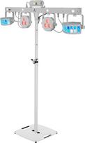 EUROLITE Set LED KLS Laser Bar FX-Lichtset weiß + BPS-2 Boxenhochständer weiß (20000920)