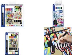STAEDTLER Lumocolor Acrylmarker paint marker, 6er Etui Strichstärke: ca. 2,4 mm, Rundspitze, sortiert in den - 1 Stück (349 C6)