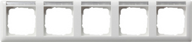 GIRA Standard 55. Produktfarbe: Weiß, Material: Thermoplast, Design: Schraubenlos. Breite: 80,7 mm, Höhe: 365,9 mm, Dicke: 1,14 cm (109503)