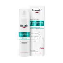 EUCERIN veido kremas, DermoPURIFYER Clinical Triple Correcting Fluids, 40 ml