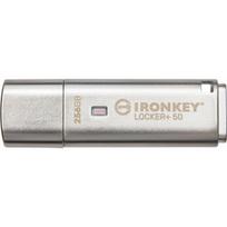 Kingston IronKey Locker+ 50 256GB USB 3.0 | IKLP50/256GB | 0740617338898