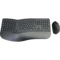 Klawiatura + mysz Conceptronic Wireless Keyboard+Mouse ergo Niemiecki układ sw | ORAZIO02DE | 4015867226995