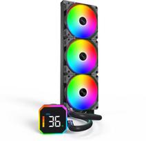 Chłodzenie wodne Montech HyperFlow Digital 360 Czarne | HyperFlow Digital 360 (B) | 4710562746174