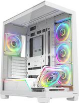 MODECOM Case VOLCANO STELLAR PLUS ARGB MIDI 5F White | AT-STELLAR-PLUS-5F-ARGB-20 | 5903560982098