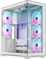 MODECOM PC case Volcano Space XL ARGB Full Tower 5 fans, white | AT-SPACE-XL-5F-ARGB-20 | 5903560982289