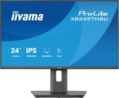 60,5cm/23,8" (1920x1080) iiyama ProLite XB2497HSU-B1 16:9 IPS 4ms 120Hz HDMI DisplayPort USB VESA Speaker Black | XB2497HSU-B1 | 4948570125821