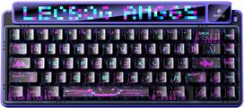 AULA Gasket AMG65 Purple LightFeather RGB Keyboard | LEAMG65-P-LF | 6970939957208