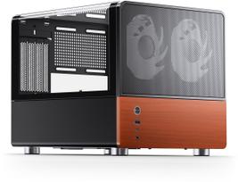 Jonsbo V12 PC Case, Mini-Tower, Micro-ATX - Black | GEJB-164 | 6970620554822