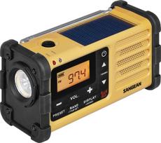 Radio Sangean MMR-88 (USB-C) żółty Notfall/Kurbel/Solar Radio | A500558 | 4711317998657