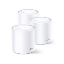 TP-LINK Wireless Router||Deco X60 (3-pack)|Qty 3 pc(s)|Qty 3 pc(s)|Wi-Fi band Dual-band (2.4 GHz / 5 GHz)|Wi-Fi 6 (802.11ax)|Ethernet WAN Yes|2x Ethernet LAN (RJ-45) ports|White|DECOX60(3-PACK)