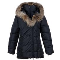 Huppa Pūkinis paltas ROYAL, black, 146 cm