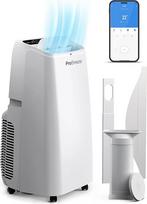 "Pro Breeze" mobilusis oro kondicionierius Oro aušintuvas, ventiliatorius, oro sausintuvas, naktinio režimo oro kondicionierius su A energine klase, lango sandariklio rinkiniu, nuotolinio valdymo pultu ir 24 valandų laikmačiu