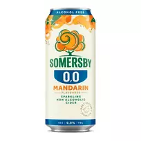 Nealkoholinis sidras mandarinų skonio SOMERSBY, 500 ml