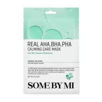 SOME BY MI Real AHA-BHA-PHA Calming Care Mask raminanti lakštinė veido kaukė su rūgštimis 20 g