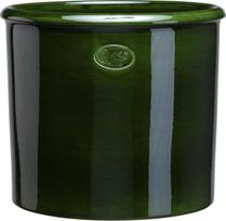 Bergs Potter Gėlių vazono įdėklas Modena glazūruota žalios spalvos 35 cm