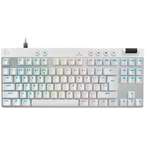 LOGITECH G PRO X TKL RAPID Gaming Keyboard - WHITE - US INT'L - USB - EMEA28i-935 - LINEAR