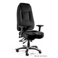 Ergonominė biuro kėdė | Kėdė aukštu nugaros atlošu | Vadovo kėdė | Juoda