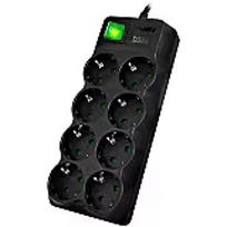 Sven Surge Protector SVEN  SF-08E-16 1,8 m, 16A, 3.6kW, (8 sockets with children protection), black SV-021603