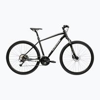 Kroso dviratis KROSS Evado 4.0 black/silver/gloss