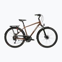 Žygio dviratis KROSS Trans 5.0 brown/silver/gloss