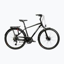 Vyriškas žygio dviratis KROSS Trans 7.0 black/silver/gloss