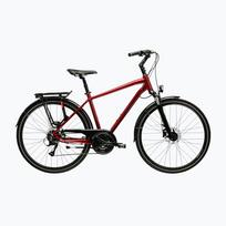 Vyriškas žygio dviratis KROSS Trans 4.0 ruby/black/gloss