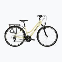 Moteriškas žygio dviratis KROSS Trans 1.0 In beige/purple/gloss