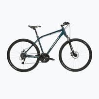 Vyriškas miesto dviratis KROSS Move 2.0 turquoise/silver/gloss