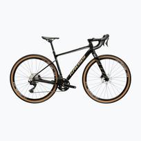Gravel dviratis KROSS Esker 6.0 black/gold/gloss