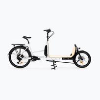 Elektrinis dviratis KROSS E-Cargo Space Platform el. white/black/gloss