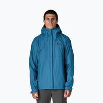Vyriškas lietpaltis Patagonia Torrentshell 3L Rain aquatic blue