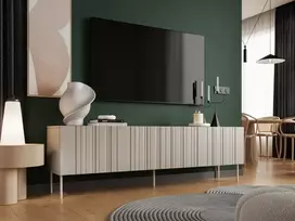 ISLA TV stovas 200 smėlio spalvos matinis (1 vnt. = 2 dėžės)
