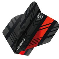 Smiginio strėlyčių sparneliai Winmau Rhino Black and Red Flights