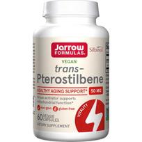 JARROW FORMULAS Dimetilo resveratrolis - trans-pterostilbenas (60 kapsulių)