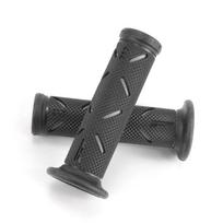 Universalios 22 mm motociklų vairo rankenos, guminės, modifikavimo priedai, moto rankenos juoda