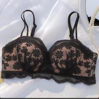 Pakeliantys liemenėlės Moterims Nėriniuoti Apatiniai Gėlių Apatinis Trikotažas Seksualūs Raštai Apatiniai Mergaičių Mada Mielos Liemenėlės 32/72AB