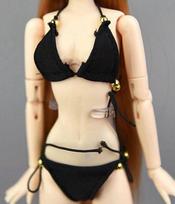 Metaliniai maudymosi kostiumėliai lėlėms Barbie drabužiai paplūdimio bikini maudymosi apranga 1/6 BJD lėlių namelio aksesuarai vaikiškas žaislas dovana balta