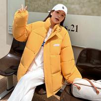 New winter small padded jacket down padded jacket short loose thickened bread jacket women M balta