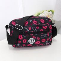 Fashion Women Messenger Bags Nylon Waterproof Crossbody Shoulder Bag Casual 25cm*16cm*6cm gray