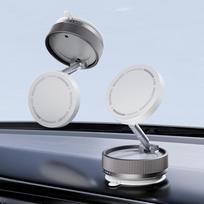 Vakuuminiu siurbimu magnetinis telefono laikiklis Magsafe 360° sukimui, siurbtukas, navigacijos stovas, laikiklis, magnetinis automobilinis laikiklis tvirtinamas automobiliui/lygiam paviršiui juoda