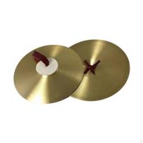 2 vnt. Crash cimbalai Muzikos instrumentas būgnų komplektui Tvirtas tradicinis rankinis cimbalas Lydinio 6 inch