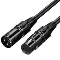 XLR vyriško ir moteriško mikrofono maišymo pulto efektai Balance XLR ilgintuvo kabelio stiprintuvo garso jungties laidas 0.5m