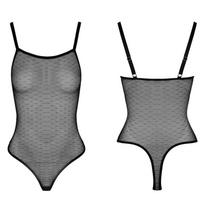 CINOON Kelnaitės Bodycon Bodysuit Moteriškas nėriniuotas permatomas moteriškas megztinis juodas seksualus bodis Moteriškas megztinis laisvalaikio šliaužtinukai M juoda
