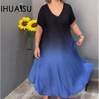 IHUASU Seksuali, laisvalaikio vasarinė suknelė moterims S raudona