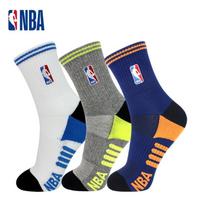 NBA vyriškos pusilgos sportinės kojinės (3 poros pakuotė) One Size (26-28CM, EU 39-44)