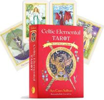 Findhorn Press Celtic Elemental Tarot kortos – magiška Gralio išminties kaladė