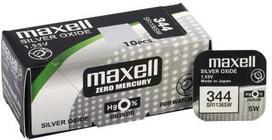 Maxell 344 SR1136SW sidabro oksido laikrodžių baterijos, 10 vnt.