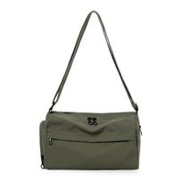 Messenger Bag Women Travel Bag Large Capacity Shoulder Bag Lightweight Nylon Bag armijos žalia spalva