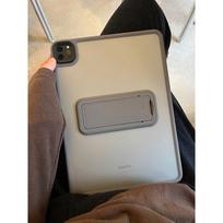 Translucent Integrated Stand Case for Apple iPad Air - Acrylic Creative Waterproof Shockproof Wear-resistant Cover for iPad Air/iPad mini/iPad Pro iPad Air6 2024 ( 11inch ) juoda