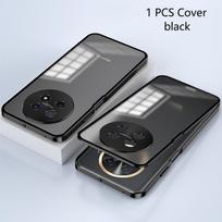 Atsparus smūgiams telefono dėklas, skirtas Huawei Nova 12i aliuminio lydinio metaliniam rėmeliui + akrilo galinio dangtelio buferis, skirtas Huawei Nova 12s 12 Pro Huawei Nova Y72 sidabras